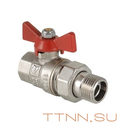 Кран шаровый с накидной гайкой Valtec 3/4 VT.227.N.05