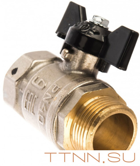 Кран шаровой LD Pride 47.20.В-Н.Б