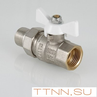 Кран шаровый с накидной гайкой Valtec 3/4 VT.227.NW.05