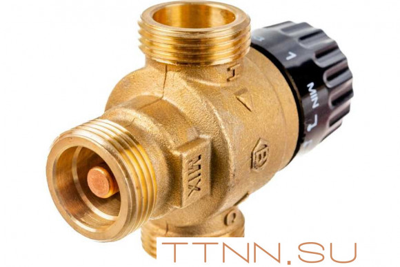 Смесительный клапан STOUT 3/4 НР 30-65°С KV 2,3