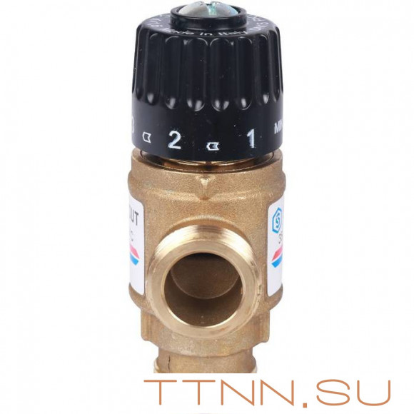 Смесительный клапан STOUT 3/4 НР 35-60°С KV 1,6 м3/ч