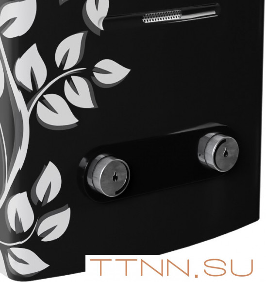 Газовый проточный водонагреватель VilTerm S11 Print (лоза) черная