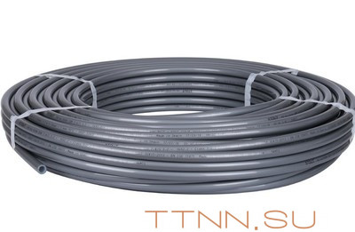 Труба сшитый полиэтилен 16 мм STOUT PEX-a 16х2,2 (бухта 100 метров) серая Труба сшитый полиэтилен 16 мм STOUT PEX-a 16х2,2 (бухта 100 метров) серая