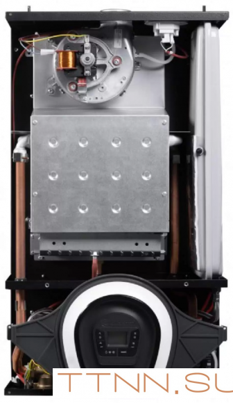 Настенный газовый котел 32 кВт Federica Bugatti 32В VARME BLACK 1-конт. с дисп. с датчиком бойлера