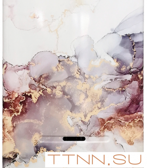 Газовый проточный водонагреватель VilTerm S13 Print" (Мрамор)