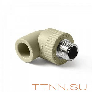 Угольник комбинированный с наружной резьбой Pro Aqua 20-1/2