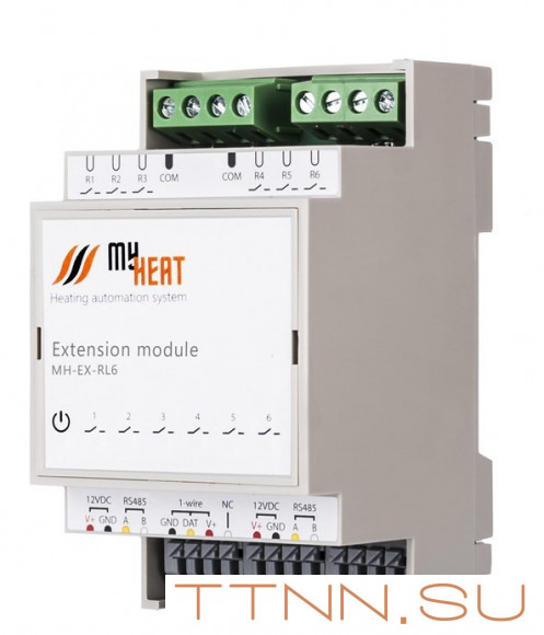 Релейный блок расширения MY HEAT RL6 (6291)