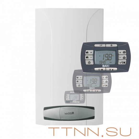 Газовый котел Baxi Luna-3 Comfort 1.310 Fi (с комплектом подключения бойлера) Газовый котел Baxi Luna-3 Comfort 1.310 Fi (с комплектом подключения бойлера)