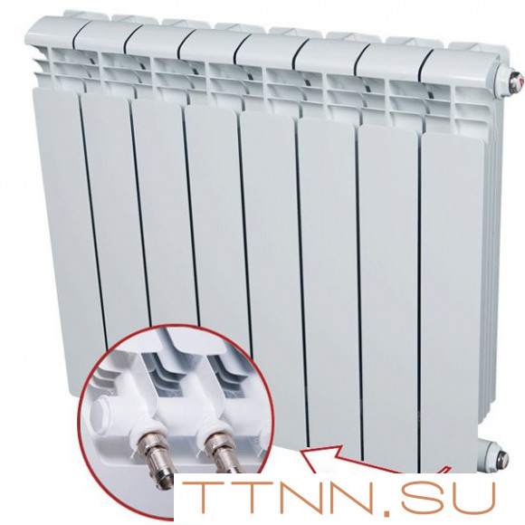 Алюминиевый радиатор Rifar Alum Ventil 350 4 секц.