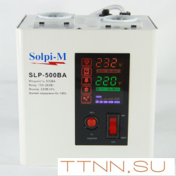 Цифровой стабилизатор напряжения Solpi-M SLP-500BA для газовых котлов
