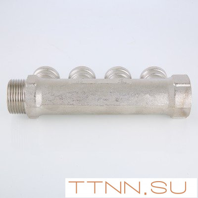 Коллектор Valtec 3/4"х 2 выхода х 1/2" VTc.550 N