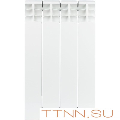 Биметаллический радиатор STOUT SPACE 500 4 секции (SRB-0310-050004) Биметаллический радиатор STOUT SPACE 500 4 секции (SRB-0310-050004)