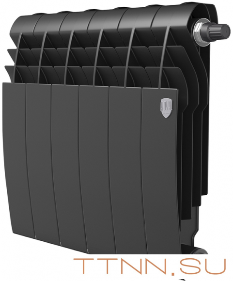 Биметаллический радиатор Royal Thermo BiLiner 350 /Noir Sable VR - 6 секц.