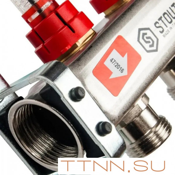 Коллектор с расходомерами STOUT SMS 0917 000004 Коллектор с расходомерами STOUT SMS 0917 000004