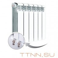 Алюминиевый радиатор Rifar Alum 350 Ventil 6 секций
