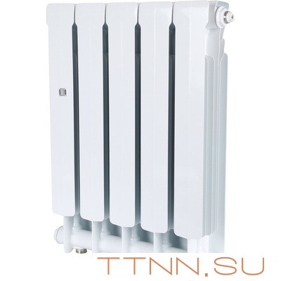 Биметаллический радиатор STOUT SPACE 500 нижнее 5 секций (SRB-0320-050005) Биметаллический радиатор STOUT SPACE 500 нижнее 5 секций (SRB-0320-050005)