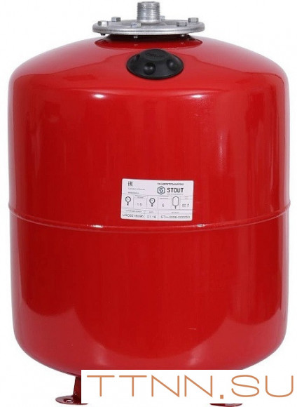 Расширительный бак STOUT 50л/6бар (STH-0006-000050)