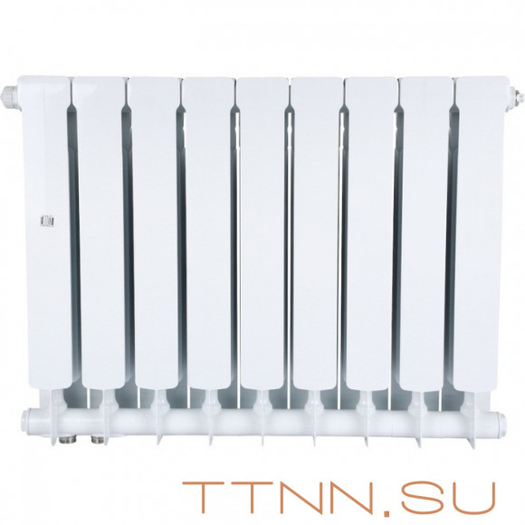 Биметаллический радиатор STOUT SPACE 500 нижнее 9 секций (SRB-0320-050009) Биметаллический радиатор STOUT SPACE 500 нижнее 9 секций (SRB-0320-050009)