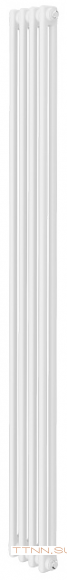 Стальной трубчатый радиатор 2-колончатый Royal Thermo Insignia C2180 - 04 секц. RAL9016, боковое 1/2