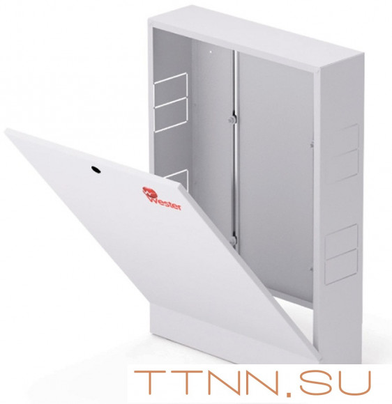 Распределительный шкаф Wester Шкаф коллекторный наружный ШРНГ-4-135 (Ш 848 х Г 135 х В 652-715)