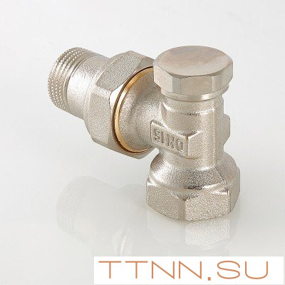 Клапан настроечный угловой Valtec 3/4 VT.019.N.05