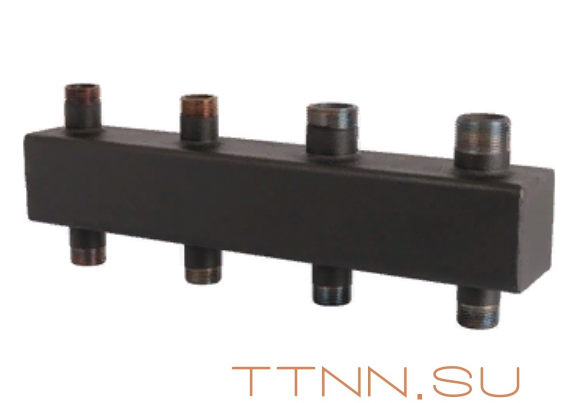 Стальной распределительный коллектор Rommer 2(3) 1х11/4