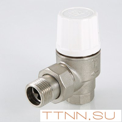 Клапан термостатический угловой повышенной пропускной способности Valtec 3/4 VT.033.N.05 Клапан термостатический угловой повышенной пропускной способности Valtec 3/4 VT.033.N.05
