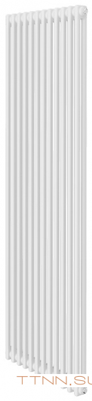 Стальной трубчатый радиатор 2-колончатый Royal Thermo Insignia C2180 - 12 секц. RAL9016, боковое 1/2
