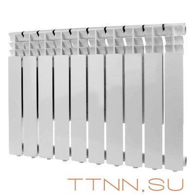 Алюминиевый радиатор Rommer Optima 500 10 секций