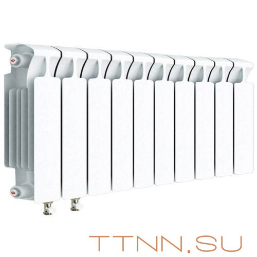 Радиатор биметаллический Rifar Monolit 350 Ventil 10 секций Радиатор биметаллический Rifar Monolit 350 Ventil 10 секций