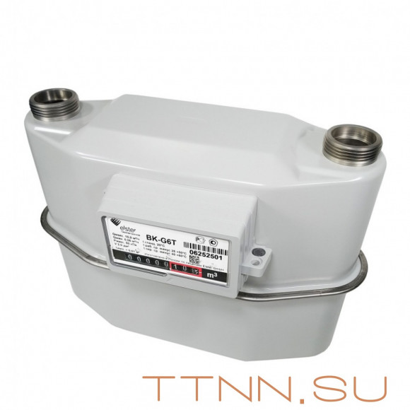 Счетчик газа BKР-G6T 250 Левый с термокорректором Газэлектроника для улицы Счетчик газа BKР-G6T 250 Левый с термокорректором Газэлектроника для улицы