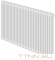 Стальной трубчатый радиатор 2-колончатый Royal Thermo Insignia VC2050 - 32 секц. RAL9016, нижнее 1/2