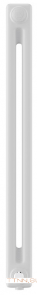 Стальной трубчатый радиатор 2-колончатый Royal Thermo Insignia VC2050 - 32 секц. RAL9016, нижнее 1/2