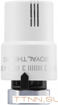 Термоголовка Royal Thermo М30х1,5 (белый) Термоголовка Royal Thermo М30х1,5 (белый)