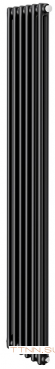 Стальной трубчатый радиатор 2-колончатый Royal Thermo Insignia VC2180 - 06 секц. RAL9005m, нижнее 1/2