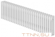 Стальной трубчатый радиатор 3-колончатый Royal Thermo Insignia C3030 - 28 секц. RAL9016, боковое 1/2 Стальной трубчатый радиатор 3-колончатый Royal Thermo Insignia C3030 - 28 секц. RAL9016, боковое 1/2