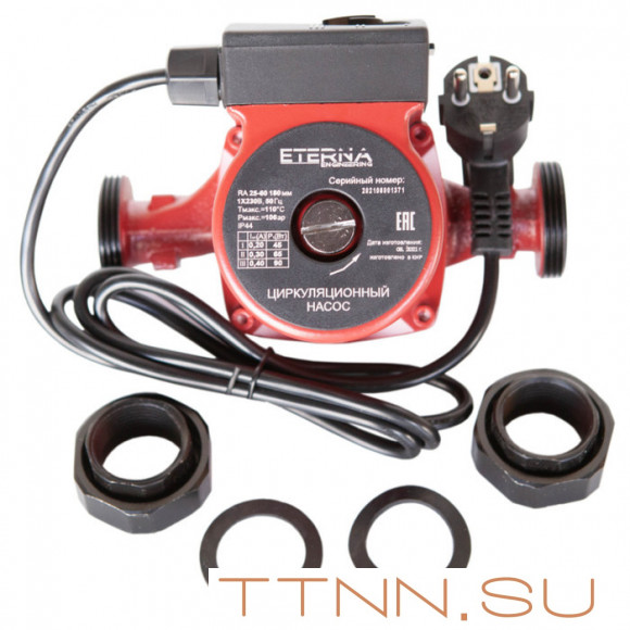 Насос для отопления ETERNA RA 25-60