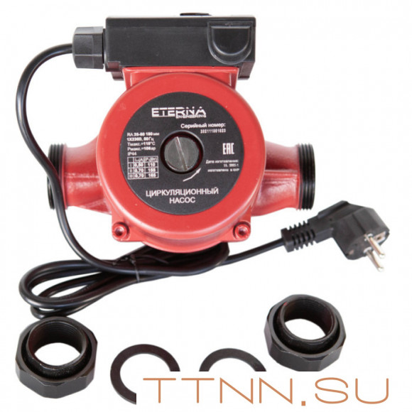 Насос для отопления ETERNA RA 25-80