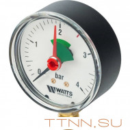 Манометр радиальный Watts F+R201 (MHR) 80/4x1/2" Манометр радиальный Watts F+R201 (MHR) 80/4x1/2"