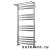 Полотенцесушитель водяной Terminus Енисей/Енисей + (с полкой) П13 500х1100
