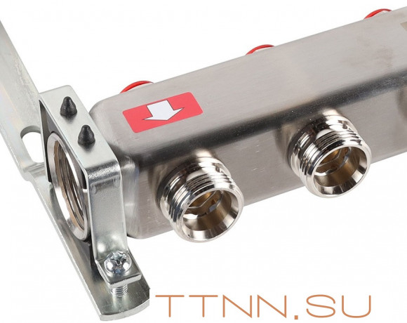 Для отопления Rommer 1"/3/4"x6 с запорными клапанами (RMS-3201-000006)