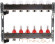 Для отопления Rommer 1"/3/4"x6 с расходомерами (RMS-1201-000006)