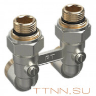 Узел нижнего подключения Royal Thermo угловой 1/2"х3/4" EK (никель) Узел нижнего подключения Royal Thermo угловой 1/2"х3/4" EK (никель)