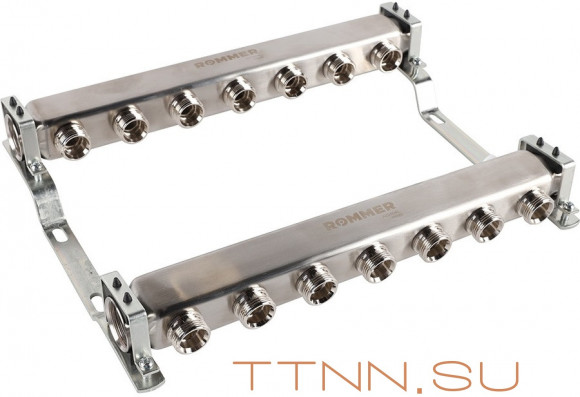 Для отопления Rommer 1"/3/4"x7 для радиаторной разводки (RMS-4401-000007)