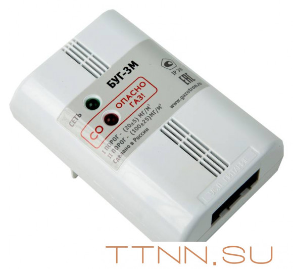 Сигнализатор загазованности БУГ-15 на (СО) для СИКЗ