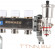 Для отопления Rommer 1"/3/4"x7 с запорными клапанами (RMS-3210-000007)