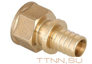 Фитинг аксиальный VALTEC 16х1/2 VTm.402.G.001604 с переходом на внутреннюю резьбу