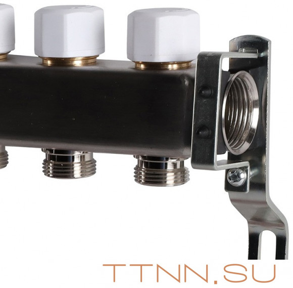 Для отопления Rommer 1"/3/4"x8 с запорными клапанами (RMS-3200-000008)