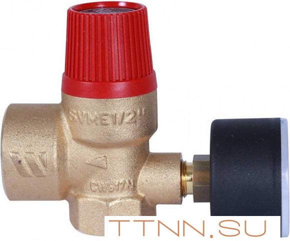 Клапан предохранительный 30 x 1/2" STOUT SVS-0002-003015