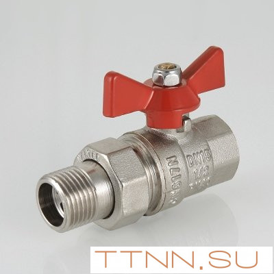 Кран шаровый с накидной гайкой Valtec 1 1/4 VT.227.N.07 Кран шаровый с накидной гайкой Valtec 1 1/4 VT.227.N.07